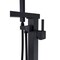 Anzzi Union 2-Handle Claw Foot Tub Faucet with Hand Shower in Matte Black FS-AZ0059BK - alternate 5